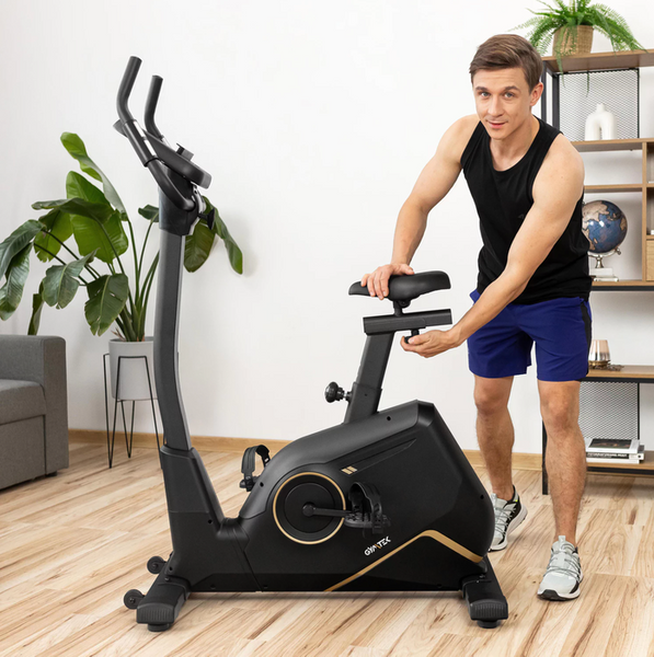 Велотренажер Gymtek XB4500 електромагнітний золотий 147723-1664 фото