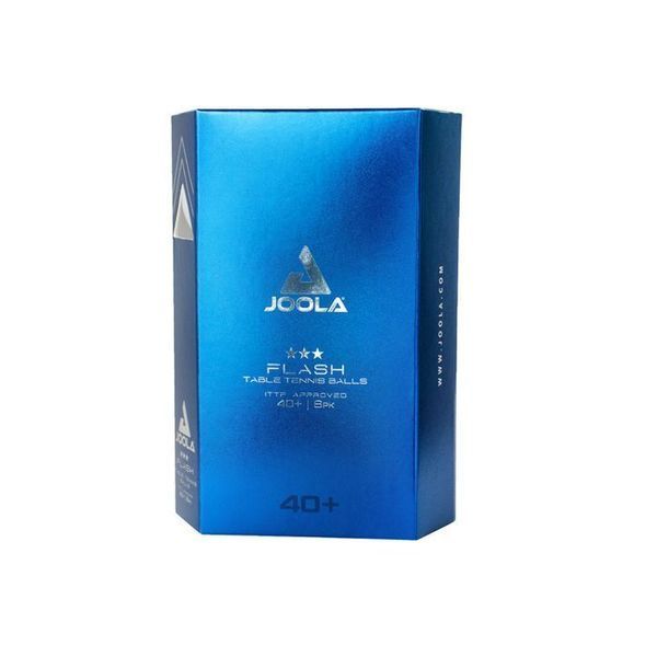 М'ячі для настільного тенісу Joola Flash 40+ White 6 шт (40041) 143026-1285036 фото