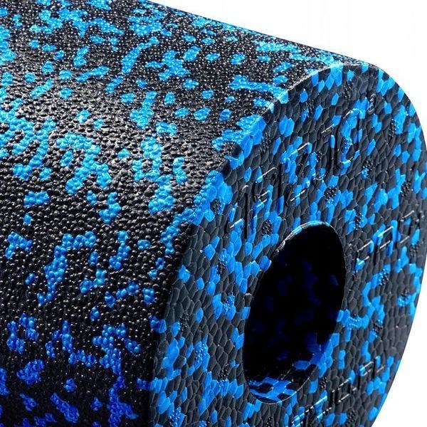 Масажний ролик 4FIZJO EPP PRO+ 45 x 14.5 см (валик, роллер) гладкий Black/Blue (P-5907222931141) 154254-2692 фото