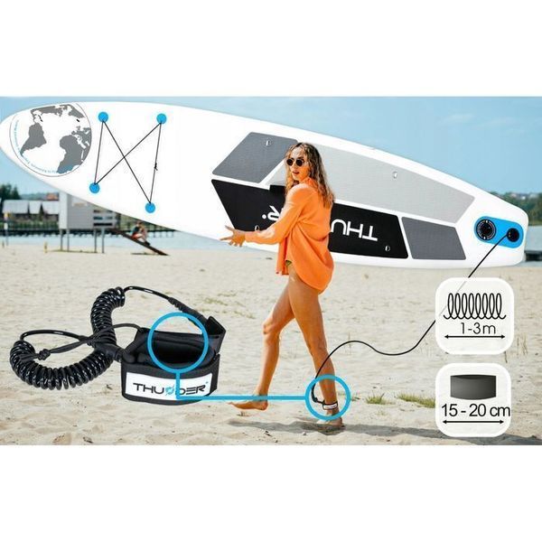 Надувна SUP дошка THUNDER Planet 320 см з веслом Blue SUP-PLANET-BLUE фото