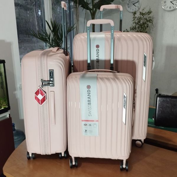Валіза Swissbrand Narberth (L) Light Pink (SWB_LHNAR008L) 103250-1106821 фото