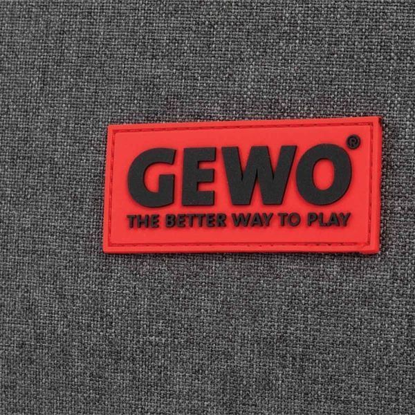 Чохол для ракетки Gewo Single Cover Spy Grey/Red (113498230) 148421-1285036 фото