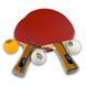 Набір для настільного тенісу Gewo Rave Speed 2 Bats 3 Balls (86080000) 144629-1285036 фото 1