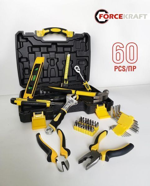 Набір інструментів 60пр.&nbsp;1/4 "(6гр.) (4-13мм) 153748-2977482 фото