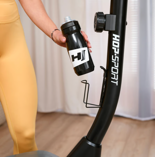 Велотренажер Hop-Sport HS-4000H Grant чорно-золотистий 5902308237438 фото