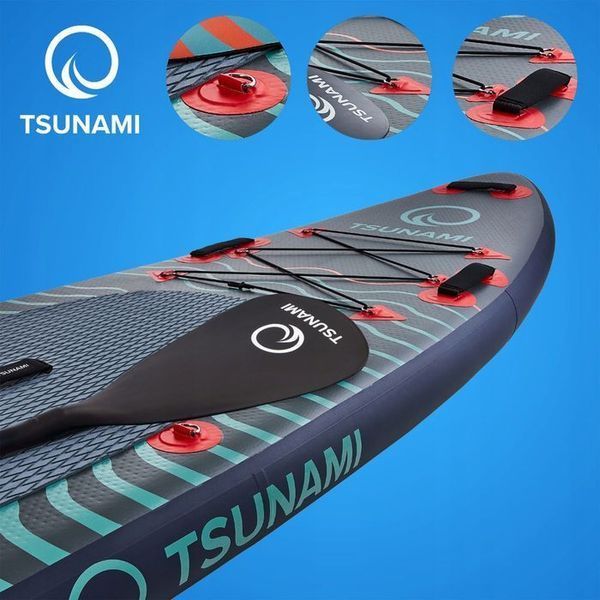 Надувна SUP дошка TSUNAMI 350 см з веслом Wave T03 (P-5907739314222) P-5907739314222 фото