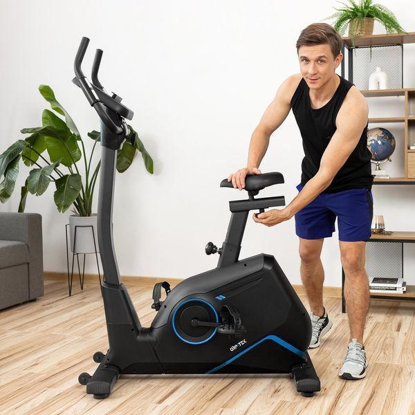 Велотренажер Gymtek XB4500 електромагнітний синій 147724-1664 фото