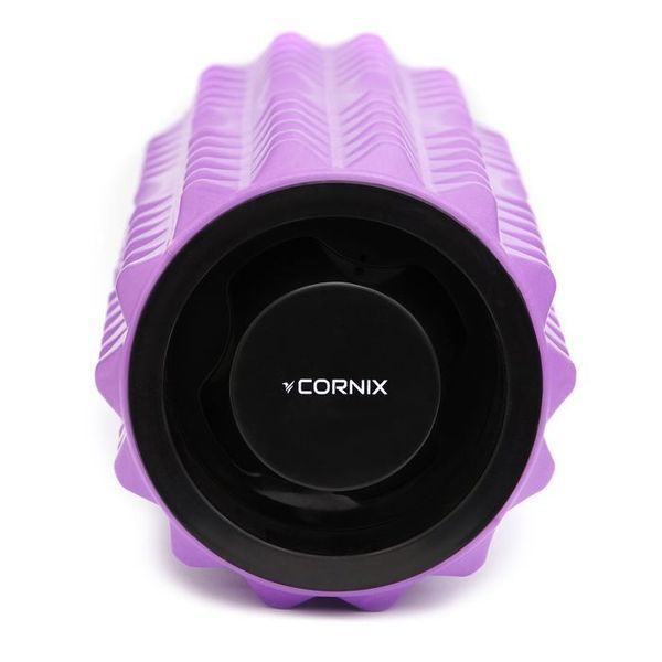 Масажний ролик Cornix EVA 33 x 14 см (валик, роллер) XR-0338 Violet 143166-2692 фото