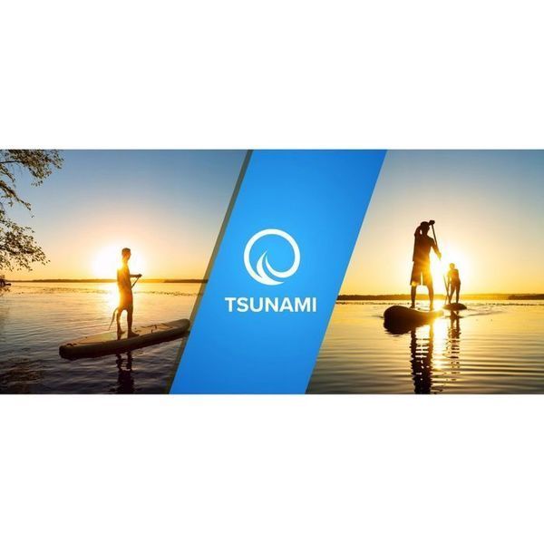 Надувна SUP дошка TSUNAMI 350 см з веслом Wave T03 (P-5907739314222) P-5907739314222 фото