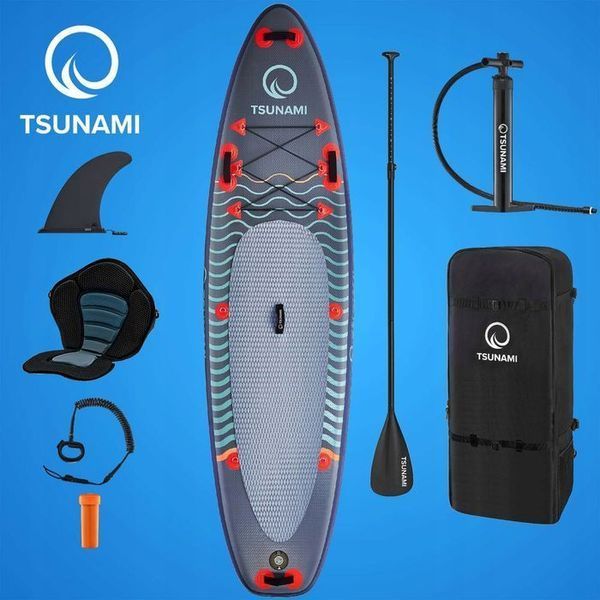 Надувна SUP дошка TSUNAMI 350 см з веслом Wave T03 (P-5907739314222) P-5907739314222 фото