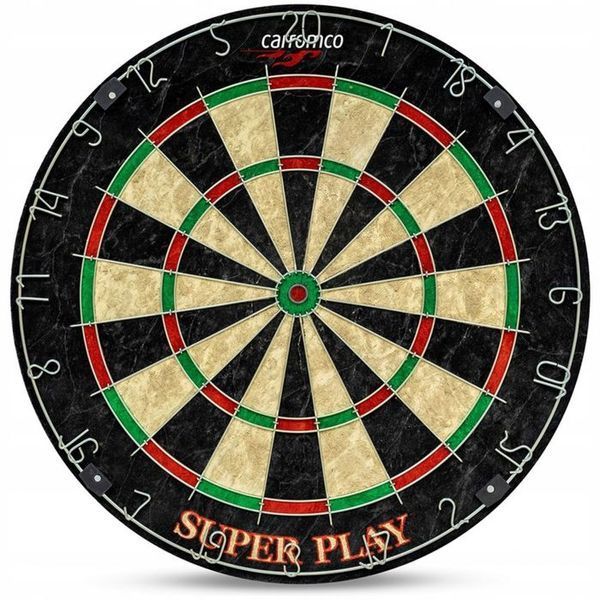 Дартс CARROMCO Super Play 45 см (сизаль) 9001741832401 фото