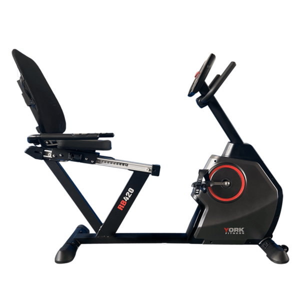 Горизонтальний велотренажер York Fitness RB420 Recumbent 100490-1664 фото
