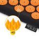 Килимок акупунктурний з валиком 4FIZJO Classic Mat XL Аплікатор Кузнєцова Black/Orange (P-5907222931776) 154205-2692 фото 8