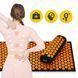 Килимок акупунктурний з валиком 4FIZJO Classic Mat XL Аплікатор Кузнєцова Black/Orange (P-5907222931776) 154205-2692 фото 9