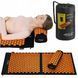Килимок акупунктурний з валиком 4FIZJO Classic Mat XL Аплікатор Кузнєцова Black/Orange (P-5907222931776) 154205-2692 фото 1