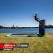 Прямокутний грунтовий батут з стіною BERG Ultim Champion FlatGround 410 Grey + AeroWall BLK&GRY 32.31.44.31 102186-3103 фото 2