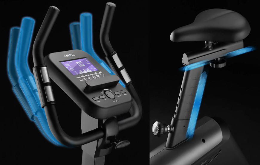 Велотренажер Gymtek XB4500 електромагнітний синій 147724-1664 фото