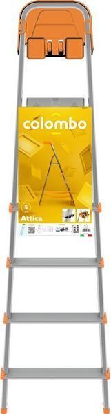 Драбина Colombo Attica 5 щаблів (S108A05P) 149001-1285036 фото