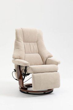 Крісло для відпочинку Avko Style ARMH 001 Beige з масажем, підігрівом і вбудованою підставкою для ніг 913536281 фото