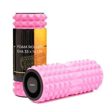Масажний ролик Cornix EVA 33 x 14 см (валик, роллер) XR-0339 Pink 143167-2692 фото