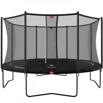 Батут Berg Favorit Black 430 см з захисною сіткою Comfort 2525-3103 фото