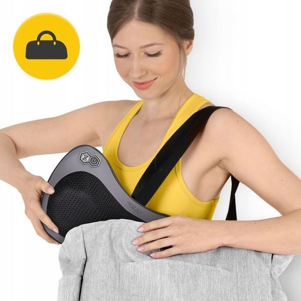 Подушка-масажер 4FIZJO Shiatsu Pro+ Black (P-5907739319159) P-5907739319159 фото