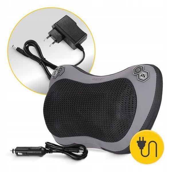 Подушка-масажер 4FIZJO Shiatsu Pro+ Black (P-5907739319159) P-5907739319159 фото