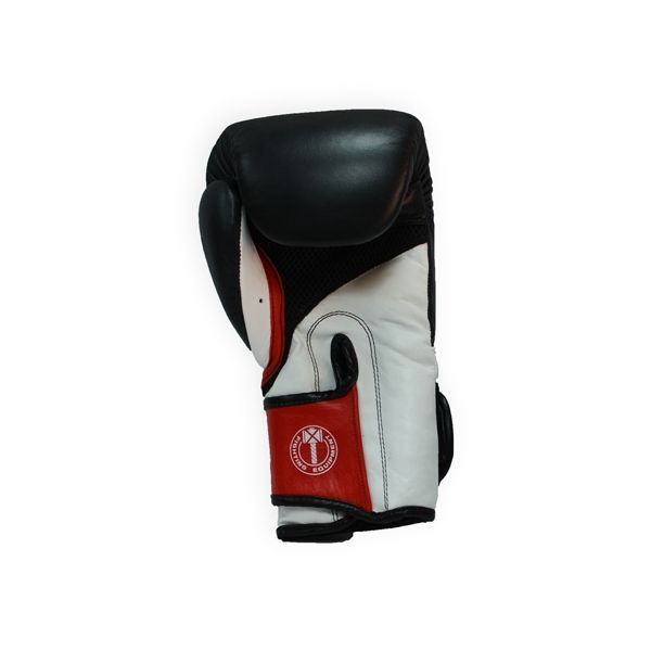 Рукавички боксерські THOR PRO KING 10oz / шкіра / чорно-червоно-білі 3211-1888 фото
