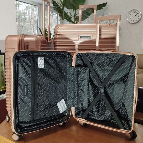 Валіза Swissbrand Rome (M) Rose Gold (SWB_LHROM003M) 103261-1106821 фото