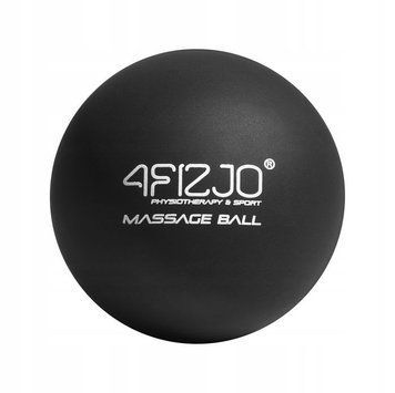 Масажний м'яч 4FIZJO Lacrosse Ball 6.25 см Black (P-5907222931196) P-5907222931196 фото