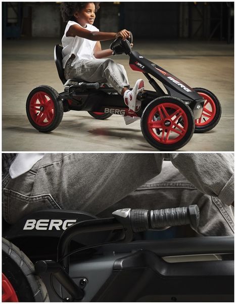 Веломобіль BERG Rally APX Red 3 Gears для дітей 4-12 років 102195-3103 фото