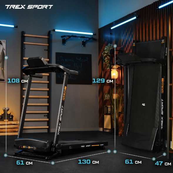 Бігова доріжка Trex Sport TX-500TM PULSO 5902308232853 фото