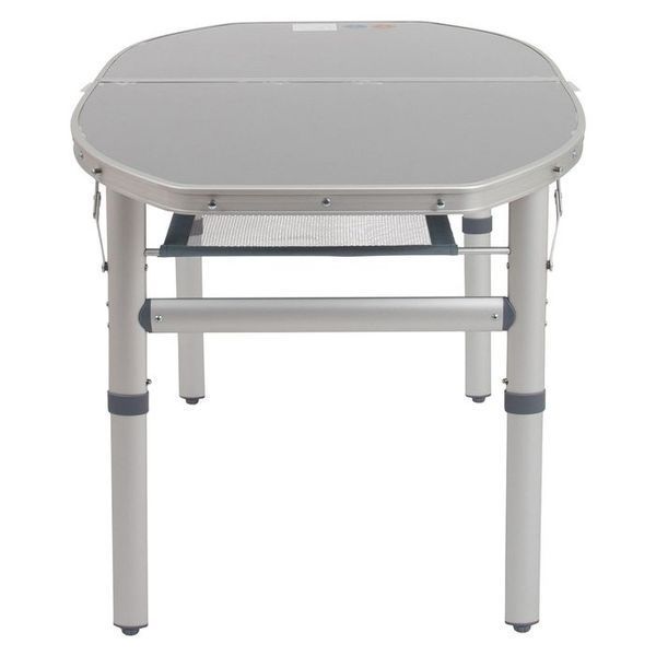 Стіл Bo-Camp Premium Oval 100x70 cm Grey (1404424) DAS303284 фото