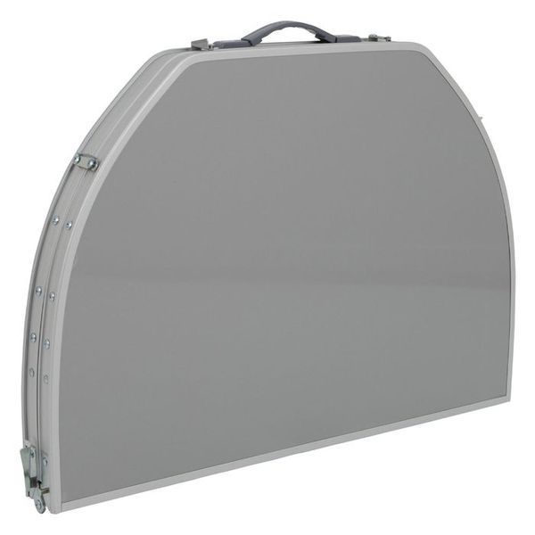 Стіл Bo-Camp Premium Oval 100x70 cm Grey (1404424) DAS303284 фото