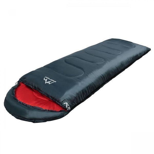 Спальний мішок (спальник) ковдра SportVida SV-CC0063 +2 ...+21&deg;C R Navy Green/Red 5440-2692 фото