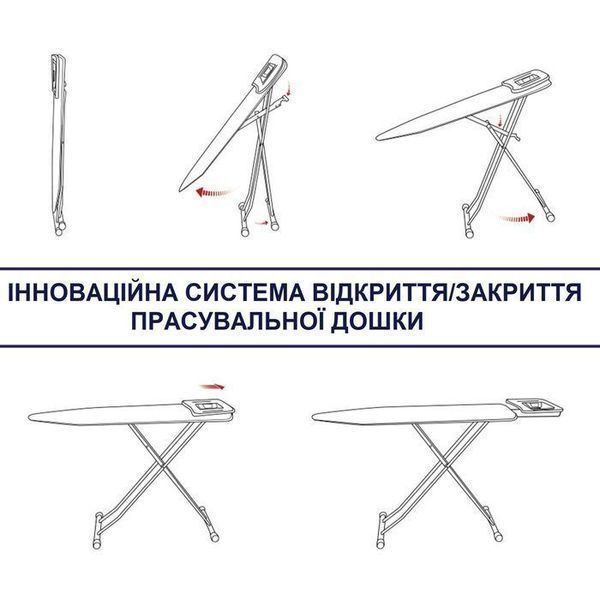 Дошка для прасування Casa Si Lady 122x38 White/Blue Laquer (CS93574R267) 103748-1106821 фото