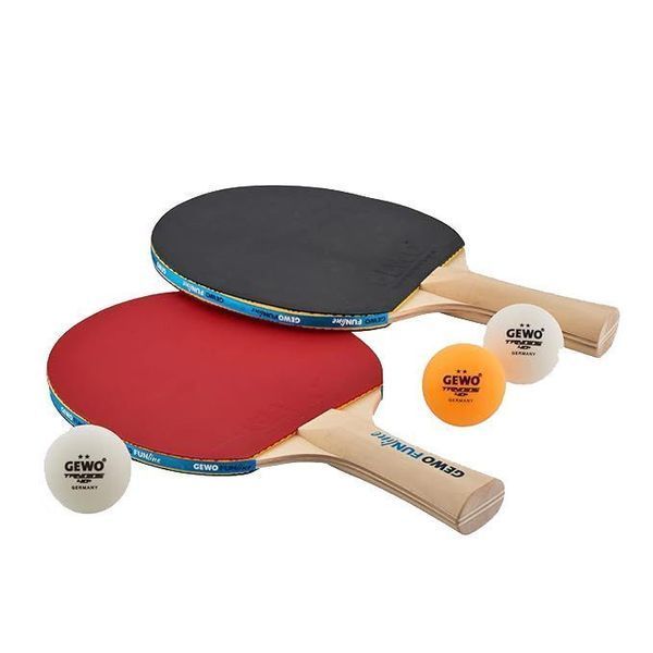 Набір для настільного тенісу Gewo Double-Fun 2 Bats 3 Balls (96960000) 144632-1285036 фото