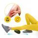 Масажний ролик 4FIZJO Mini Foam Roller 15 x 5.3 см (валик, роллер) Black/Yellow (P-5907222931790) 142304-2692 фото 6