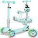 Самокат дитячий триколісний Ricokids Buggy м'ятний 765301 фото 1