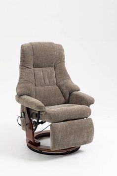Крісло для відпочинку Avko Style ARMH 002 Cappuccino з масажем, підігрівом і вбудованою підставкою для ніг 913541372 фото
