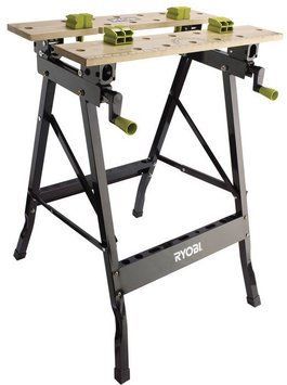 Ryobi Верстак складний RWB02 605x120x180мм навантаження до 100кг 6.5кг 150277-129937 фото