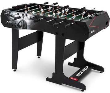 Настільний футбол Hop-Sport Sector чорно-білий 5902308224780 фото