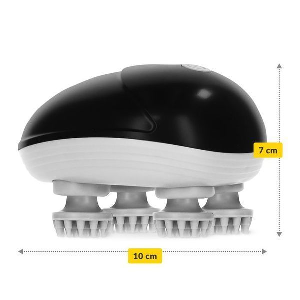 Електричний масажер для голови 4FIZJO Smart Head Massager Black (P-5907739319517) P-5907739319517 фото