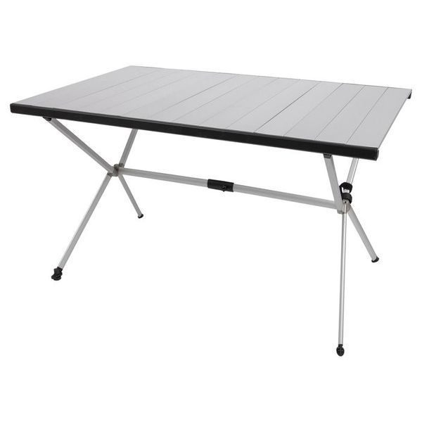 Стіл Bo-Camp Lamel 121x80 cm Aluminium (1404438) DAS303287 фото