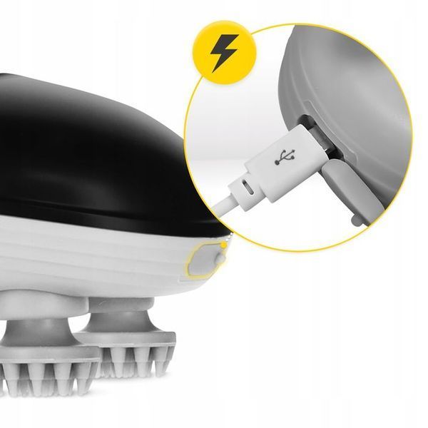 Електричний масажер для голови 4FIZJO Smart Head Massager Black (P-5907739319517) P-5907739319517 фото
