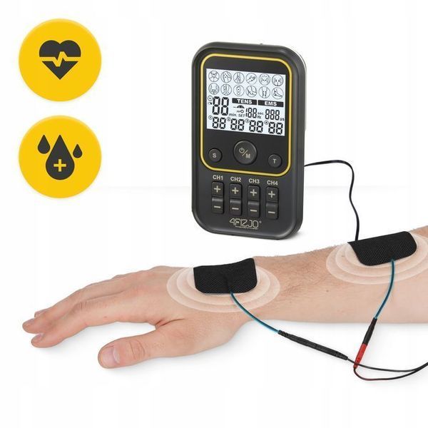 Апарат для електростимуляції м'язів 4FIZJO Combo PRO+ 2 в 1 (P-5907739317124) P-5907739317124 фото