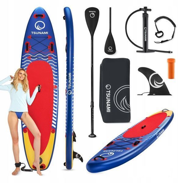 Надувна SUP дошка TSUNAMI 350 см з веслом Wave T04 (P-5907739314239) P-5907739314239 фото