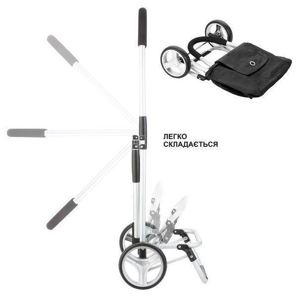 Сумка-візок ShoppingCruiser Foldable Black (604320) 108653-1285036 фото
