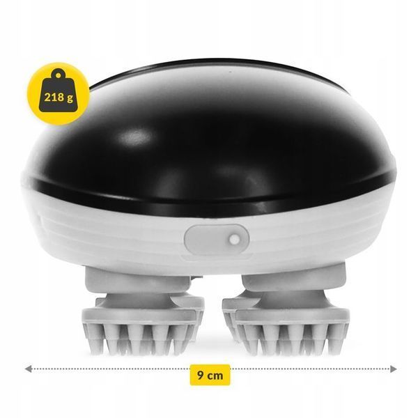 Електричний масажер для голови 4FIZJO Smart Head Massager Black (P-5907739319517) P-5907739319517 фото