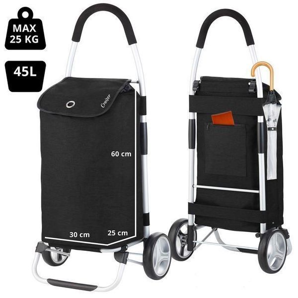 Сумка-візок ShoppingCruiser Foldable Black (604320) 108653-1285036 фото